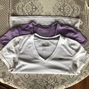 Pair of Nike Dri-Fit Tees - Medium